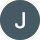 Gray circle with a white letter J.